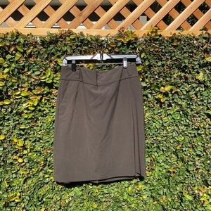 Brown mini skirt, size small